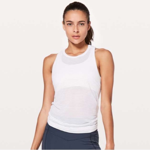 Lululemon Miles Ahead Tank - White - Picture 4 of 8